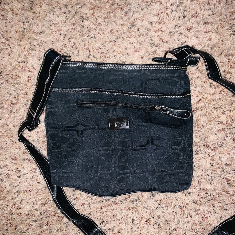 Black cross body bag